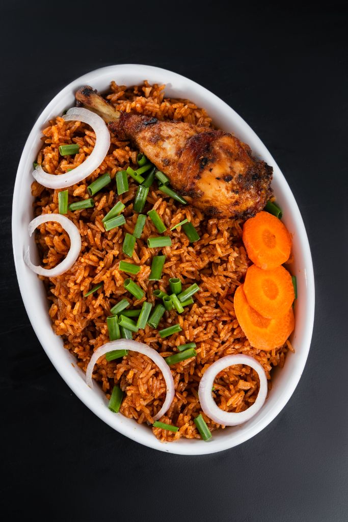 Jollof rice bowl